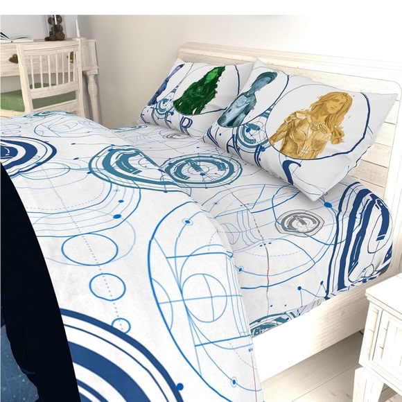 Marvel Eternals Space Force Full Sz 4 Pc Super Soft & Cozy Kid’s👦🏻👧🏻Bedding - Picture 8 of 9